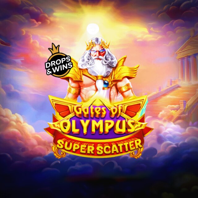 Portada del juego Gates of Olympus Super Scatter